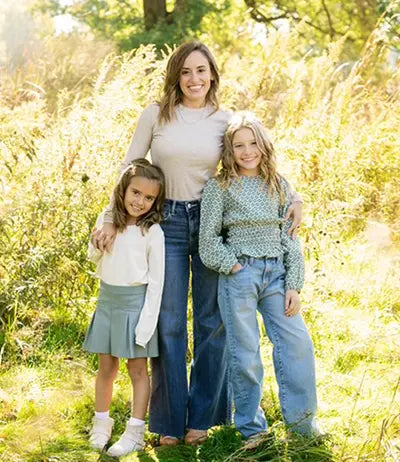 Gabe with her family in West Michigan