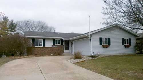 Karen's white ranch home in Grandville, MI